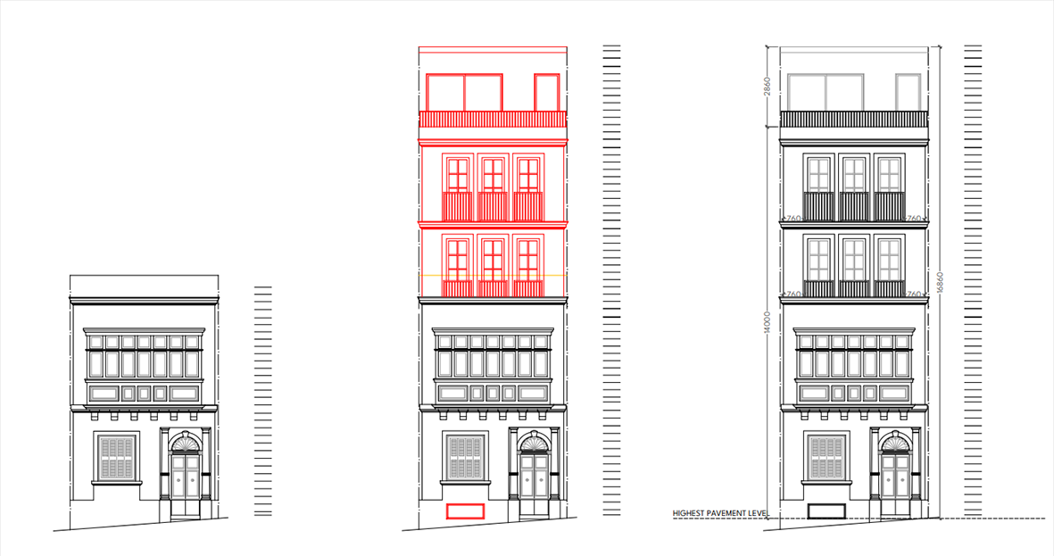 The approved block. Photo: Planning Authority