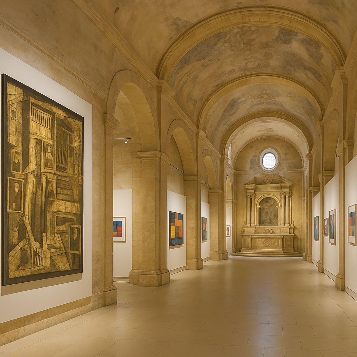 AI-generated image showcasing a work by Antoine Camilleri.