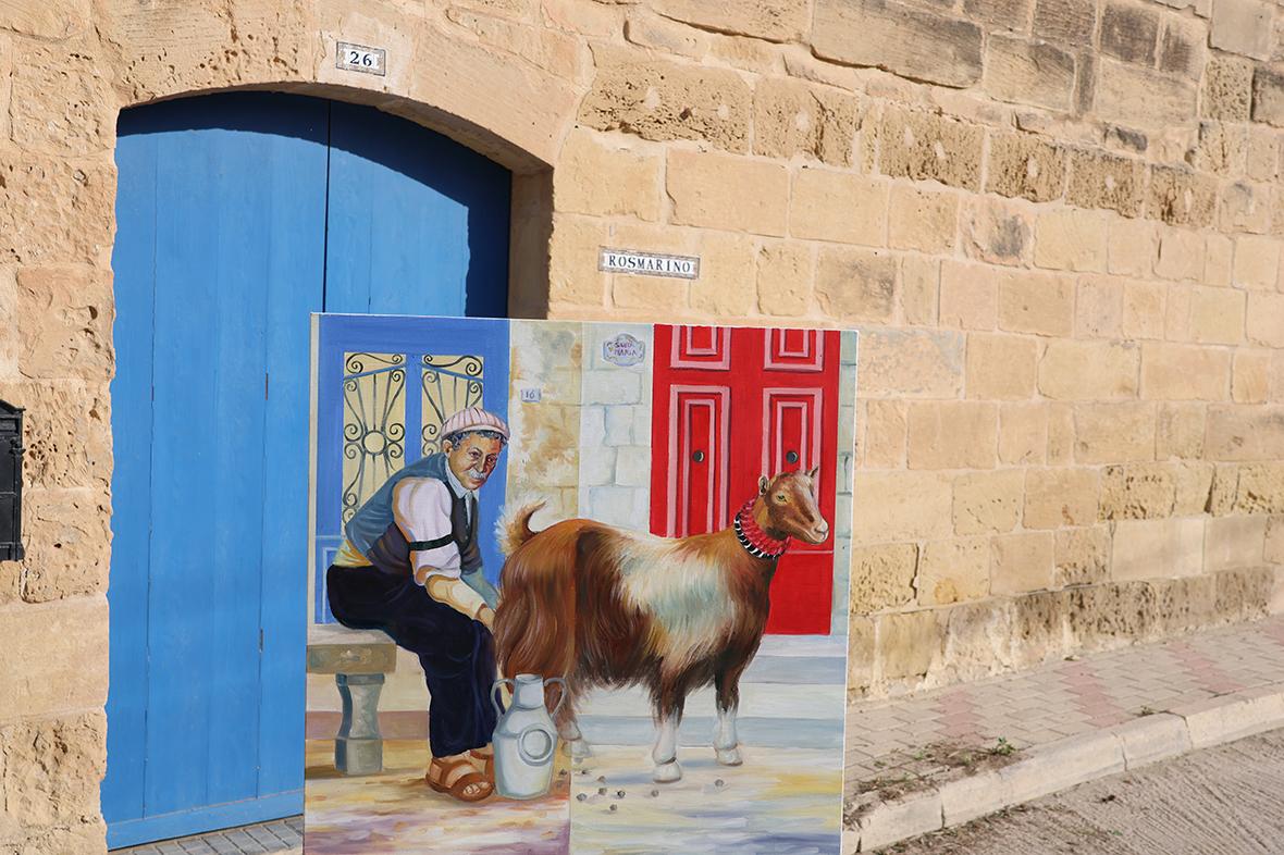 'Il-Garruwa', another Twanny Darmanin painting