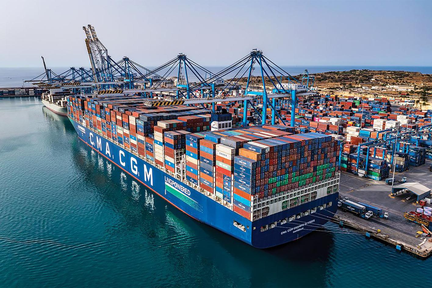 The world&rsquo;s largest shipping lines have ordered their vessels to seek shelter and stay safe. File photo