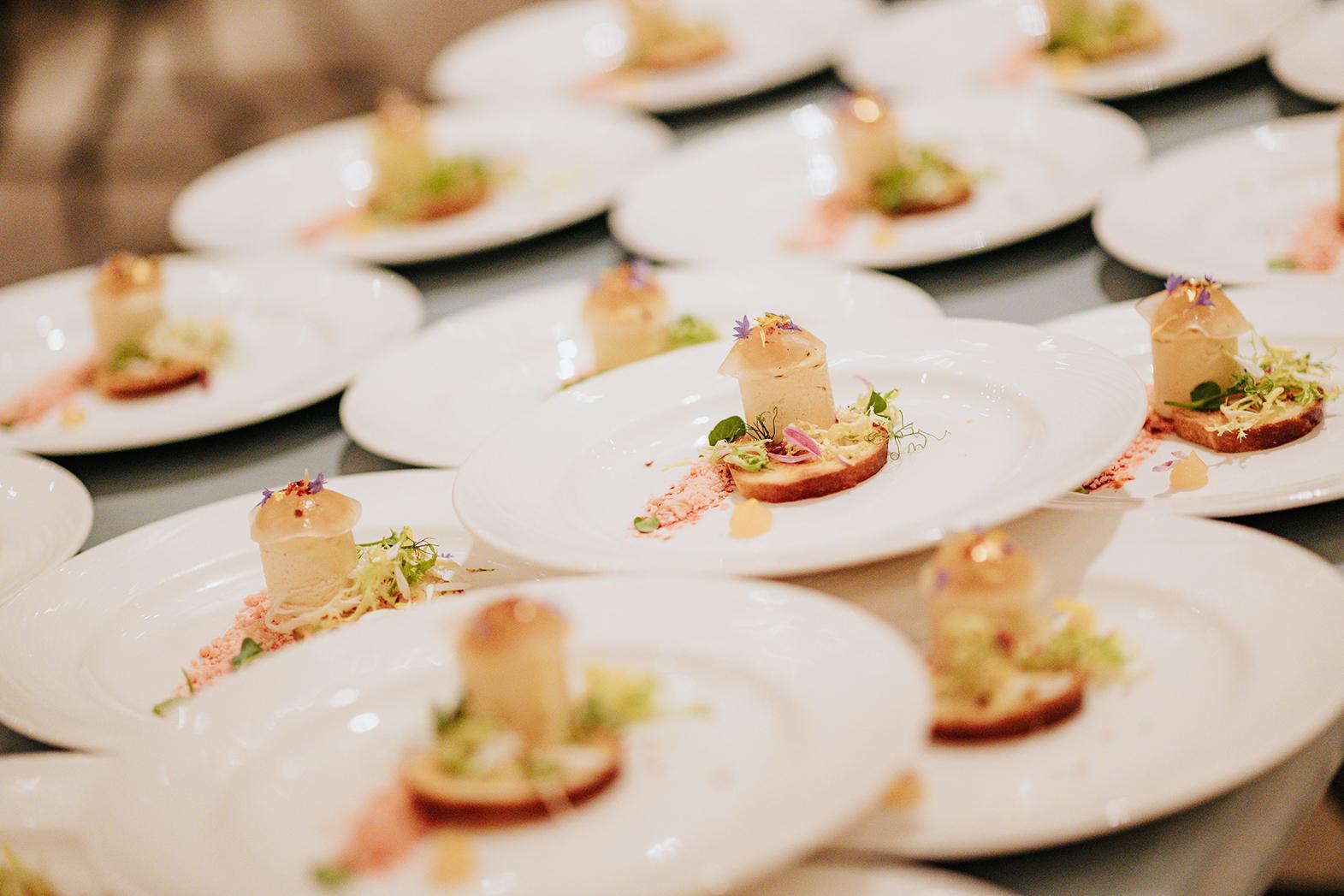 One of the dishes prepared by the Xara Catering team.