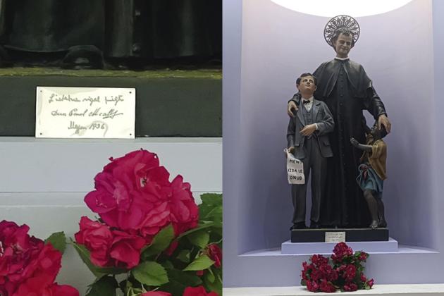 Statue of St John Bosco is 90 years old