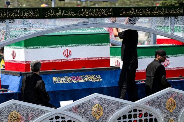 Crowds bid farewell to Khamenei in Iranian holy city of Qom