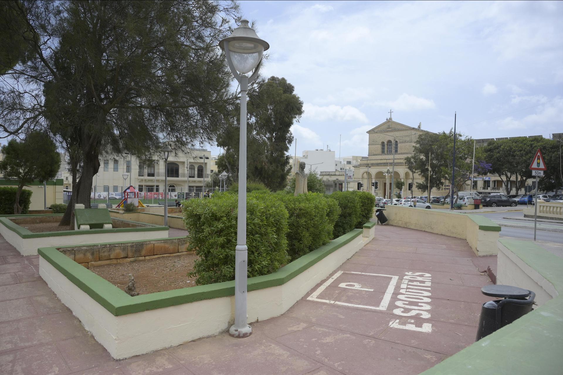 San Ġwann main road. Photo: Matthew Mirabelli