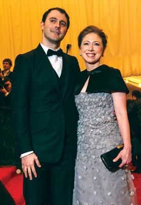 Chelsea Clinton and her husband Marc Mezvinsky. Photos: Reuters
