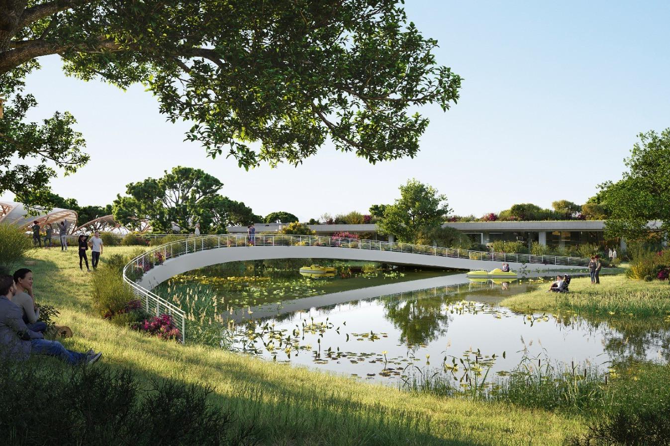 A WasteServ image of the new Marsascala park.