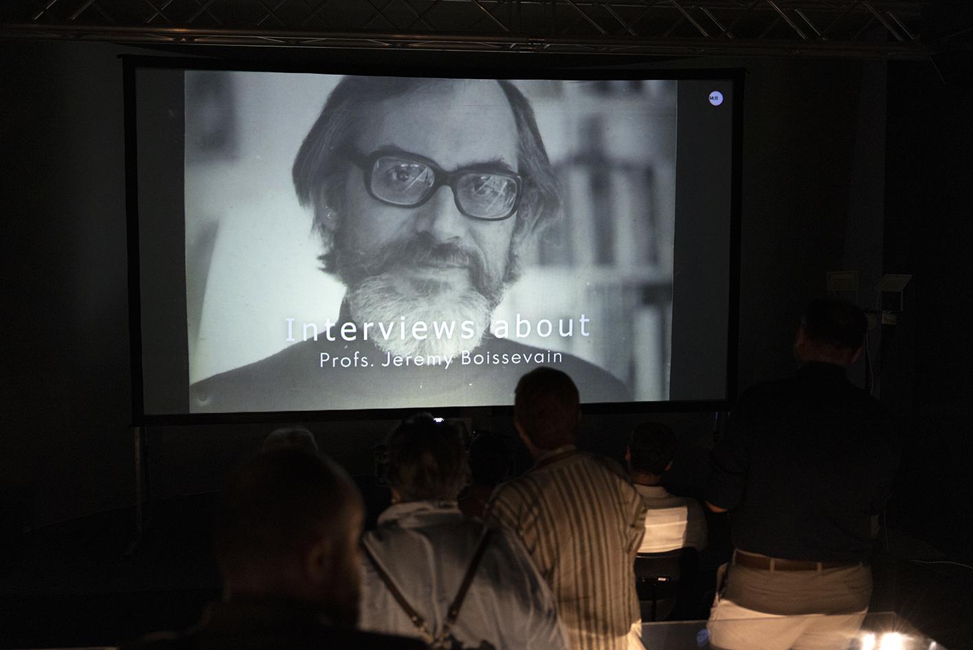 Jeremy Boissevain in a documentary showing at the Inquisitor&rsquo;s Palace.