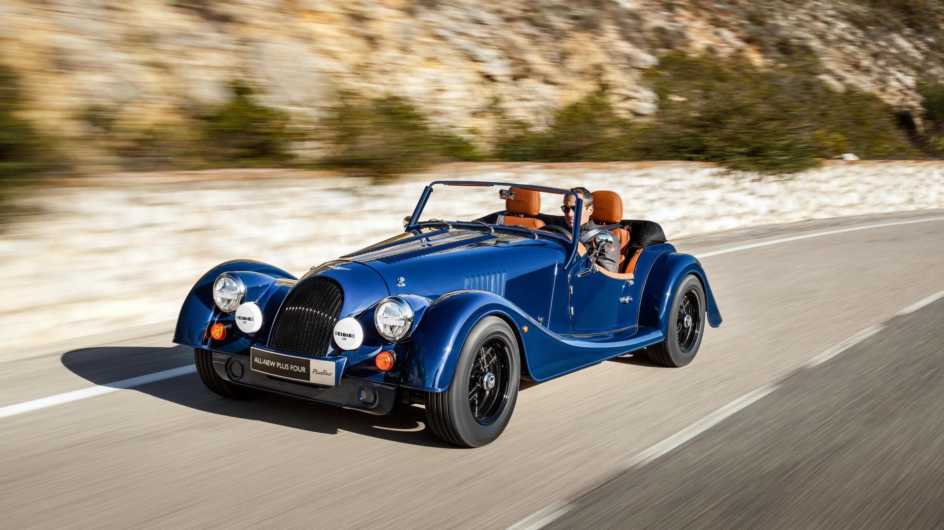 The new Morgan PlusFour utilises a BMW four-cylinder engine. (Morgan)