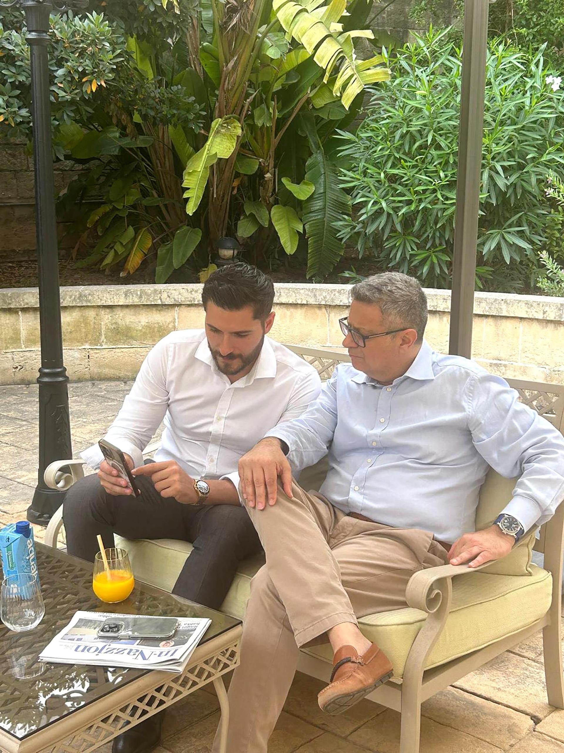 Among the favourites to take over the leadership are Gozo MP Alex Borg and former party leader Adrian Delia. Photo: Facebook