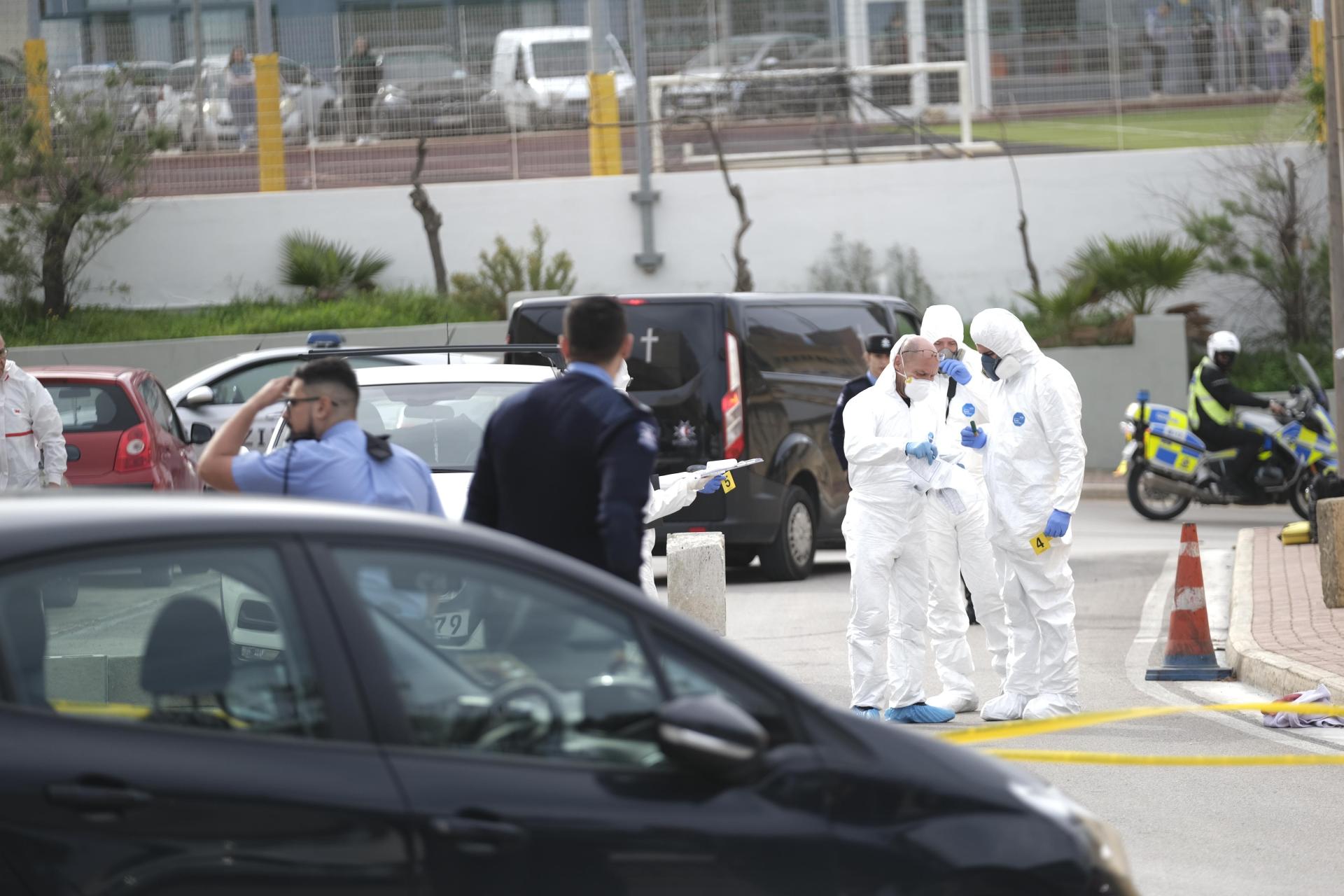 The murder scene at Corradino. Photo: Chris Sant Fournier