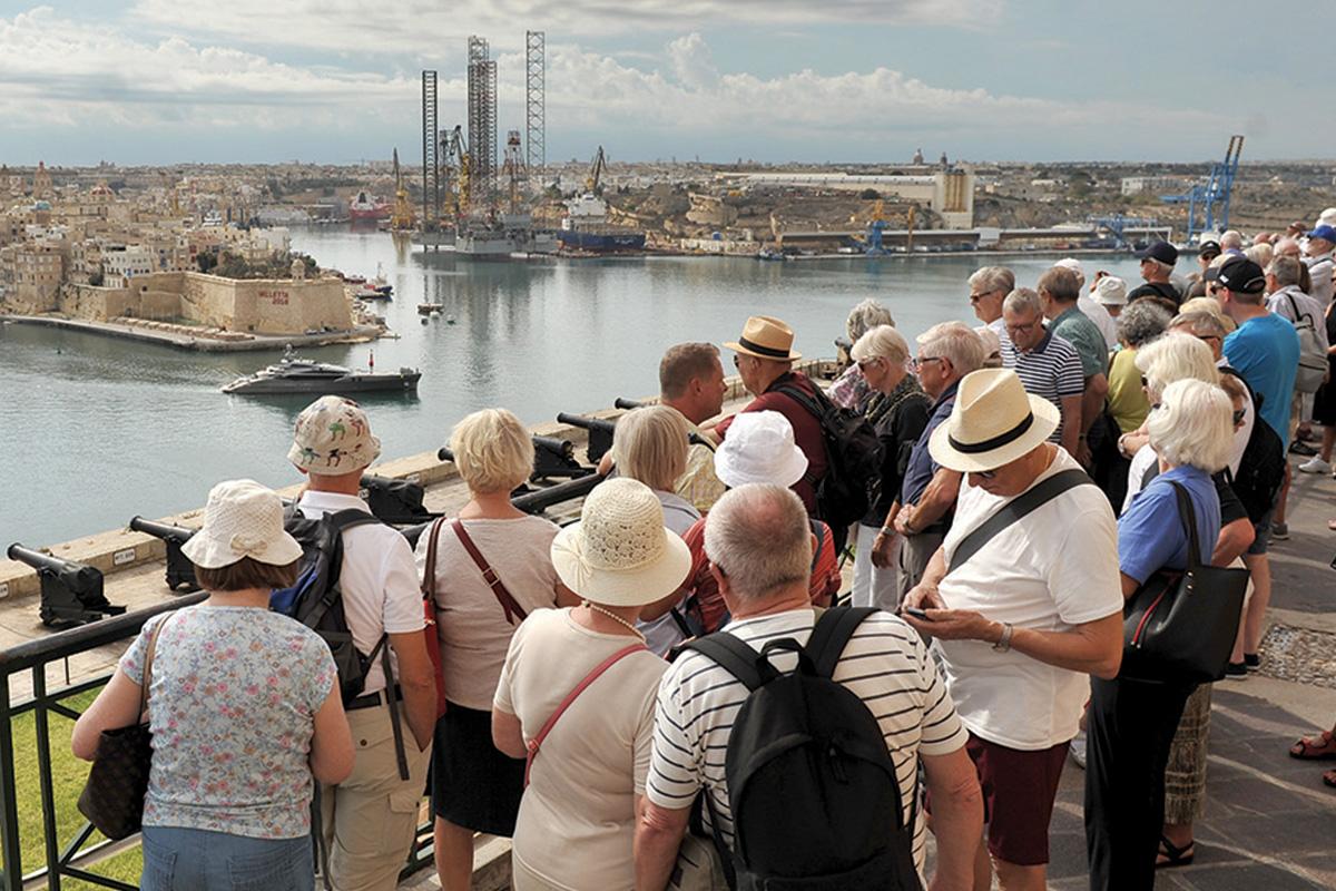 Those were the days: it will be long time before tourists crowd the sights again. Photo: Chris Sant Fournier