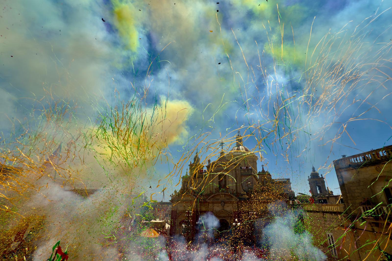 Festa in Rabat, Malta. Photo: Jonathan Borg Zigli CC BY-SA licence via Wikimedia Commons