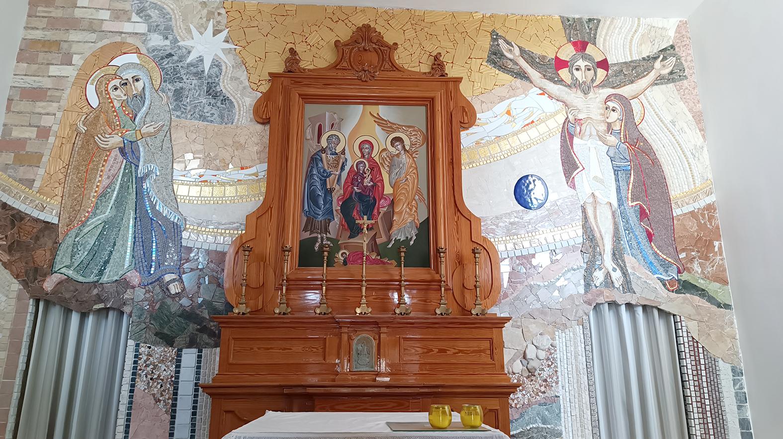 The chapel dedicated to St Anne in Dwejra.