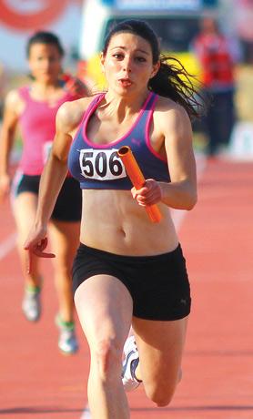 Diane Borg will be running for Team Malta at the 2013 GSSE, in Luxembourg, later this month. Photo: Wally Galea