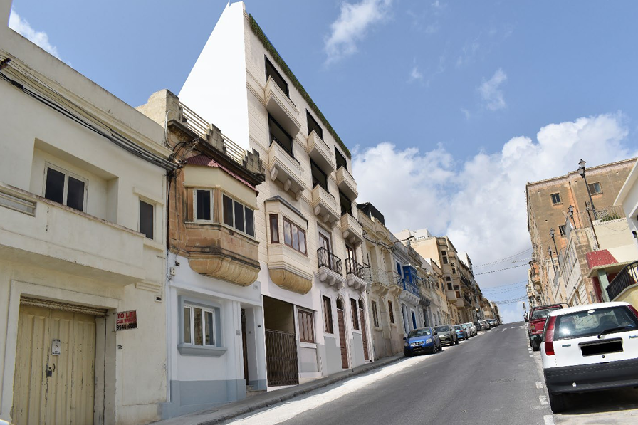 A computer-generated render of the proposed new development, submitted as part of the application.