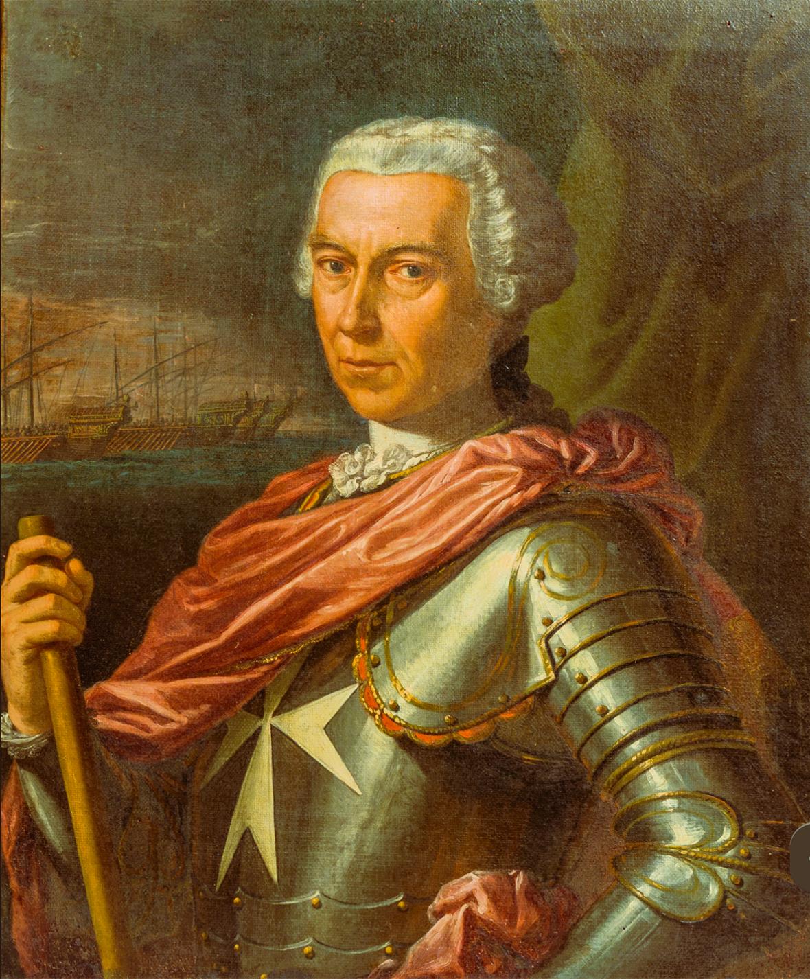The portrait&nbsp;in oils of captain-general Gio Maria Filippo Maruccelli in the Crotona&nbsp;museum, which the author&nbsp;tentatively attributes&nbsp;to Antoine&nbsp;Favray.