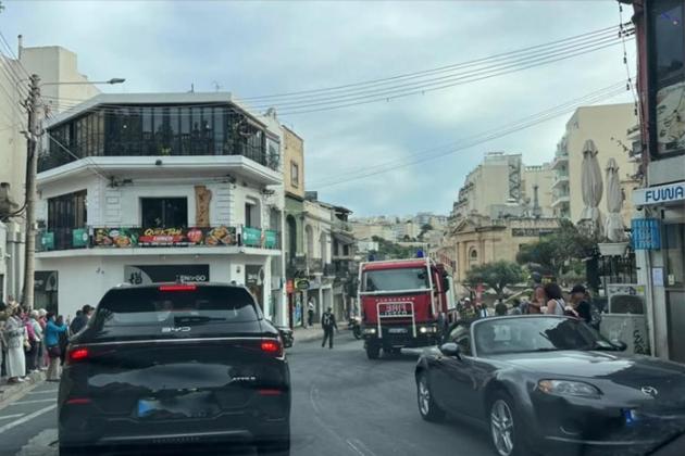 Fire at St Julian’s restaurant causes traffic chaos