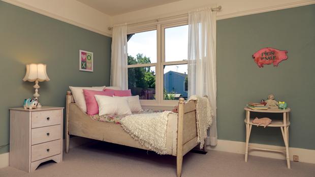 Olive green will be big in 2015 bedrooms.