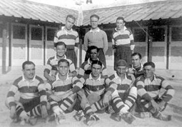 Sliema Wanderers 1934-35 - winners of the Cassar Cup and FA Trophy over rivals Floriana.