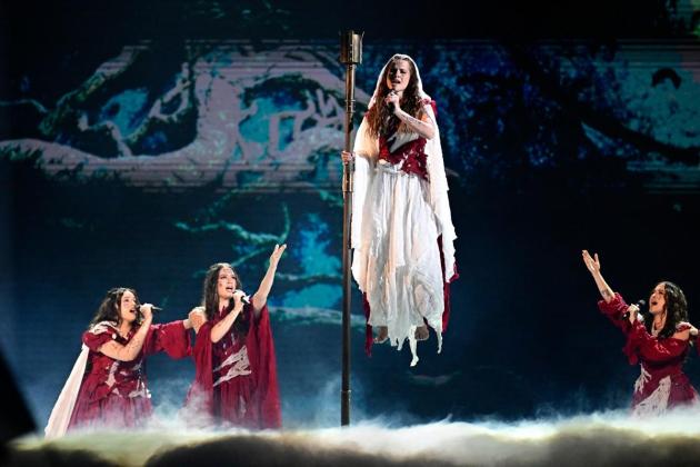 Eurovision stage is inspired by Viennese opera