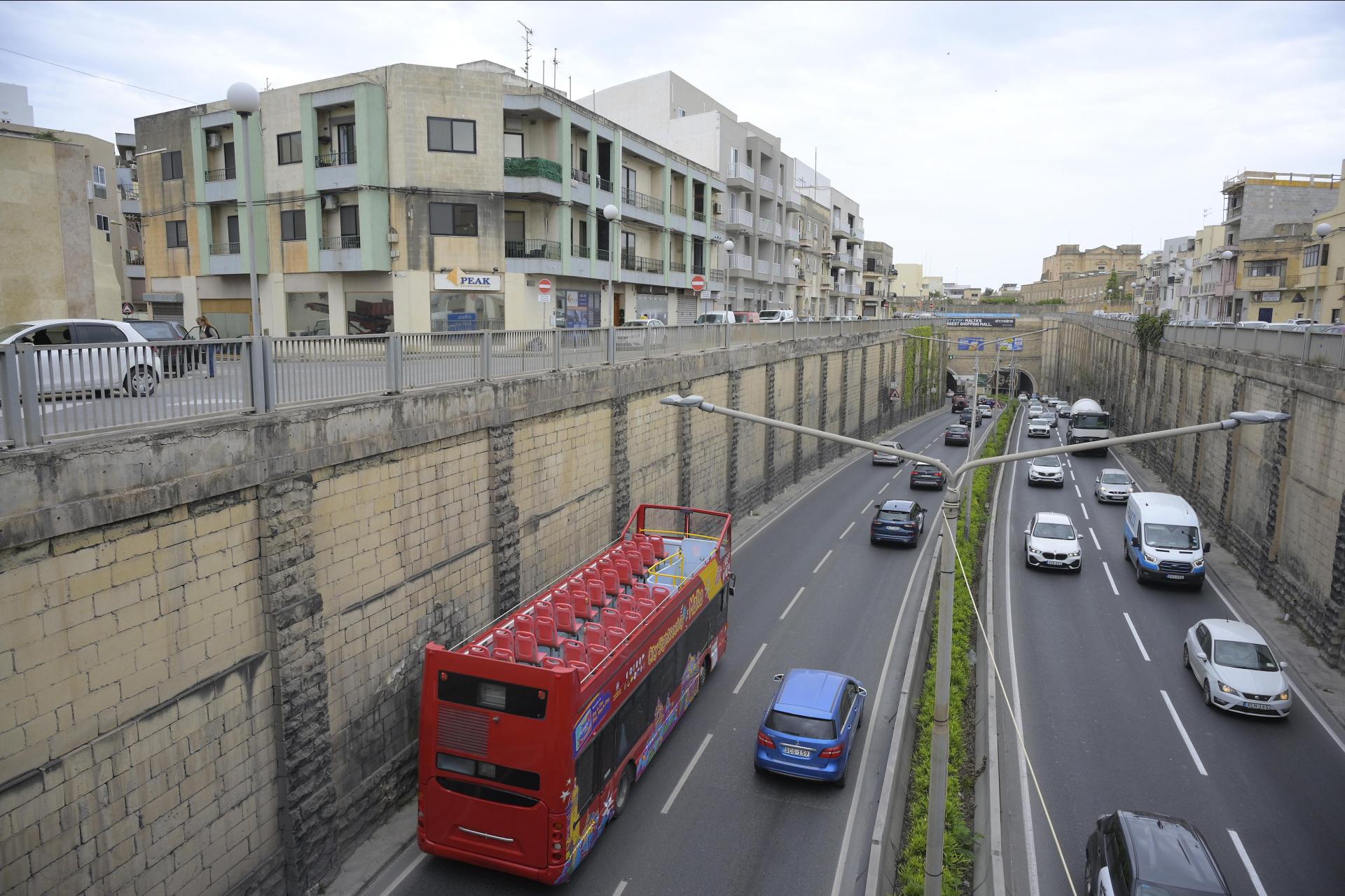 The Santa Venera tunnels. Photo: Mattherw Mirabelli