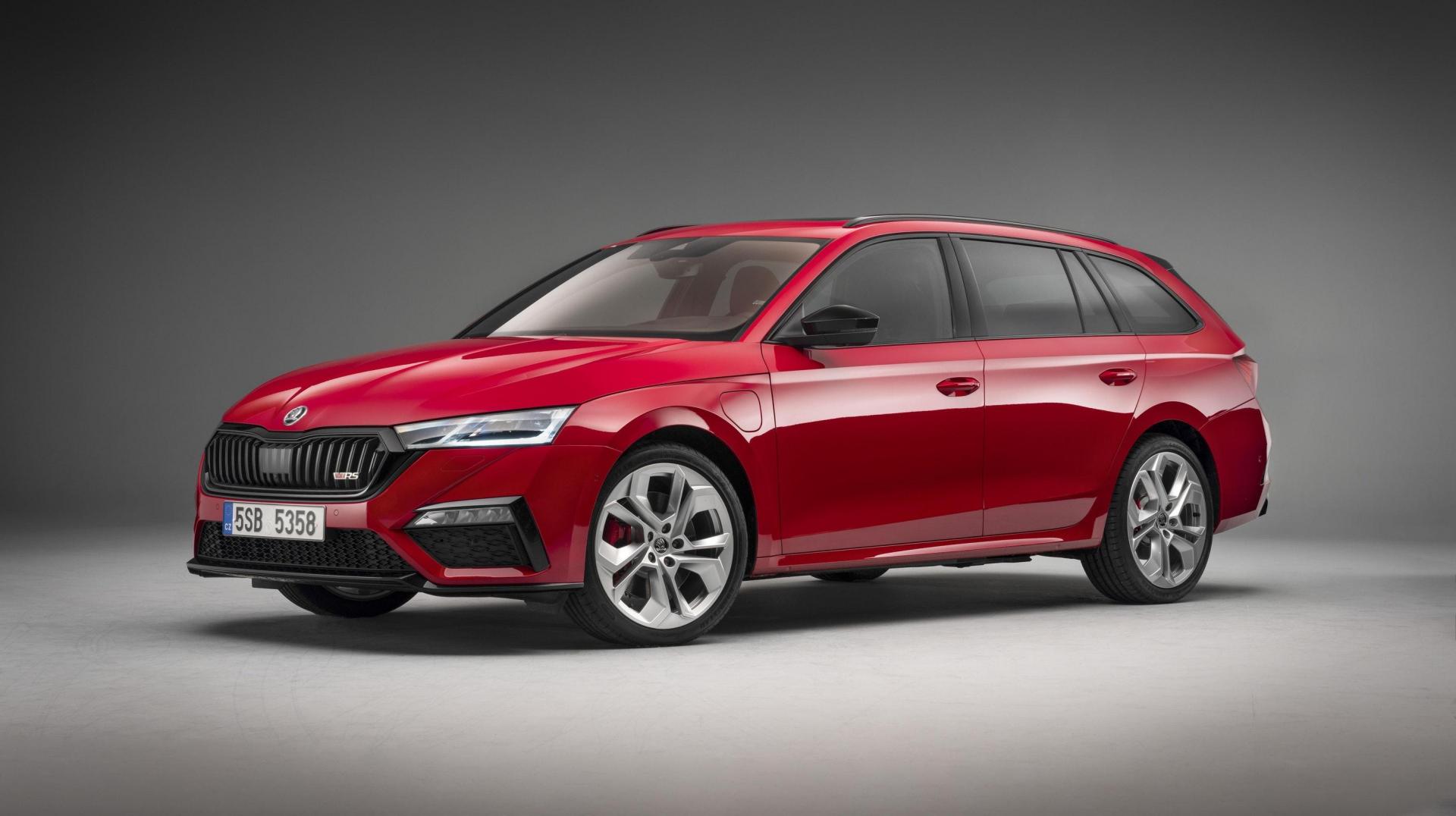 This is the first plug-in hybrid performance Skoda. (Skoda)