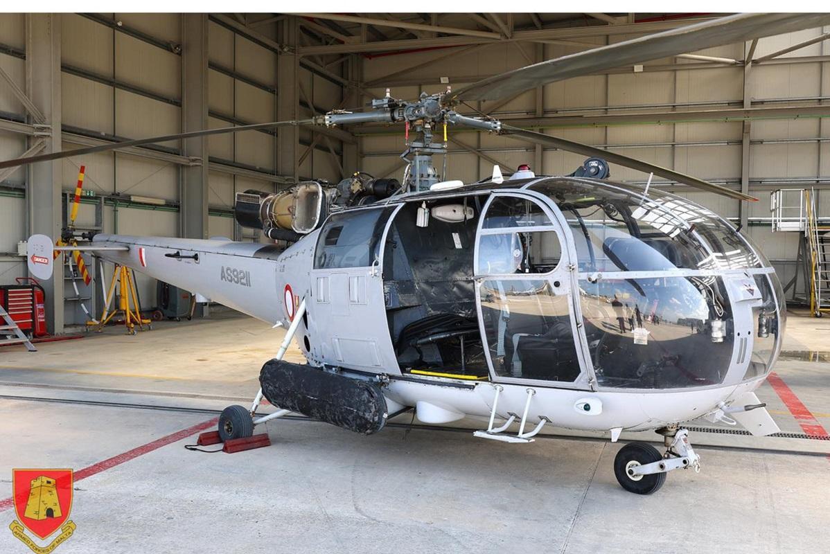 An AFM Alouette helicopter. AFM file photo.