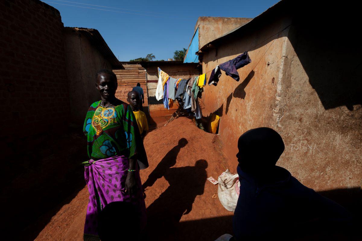 Villagers in Uganda, 2009.