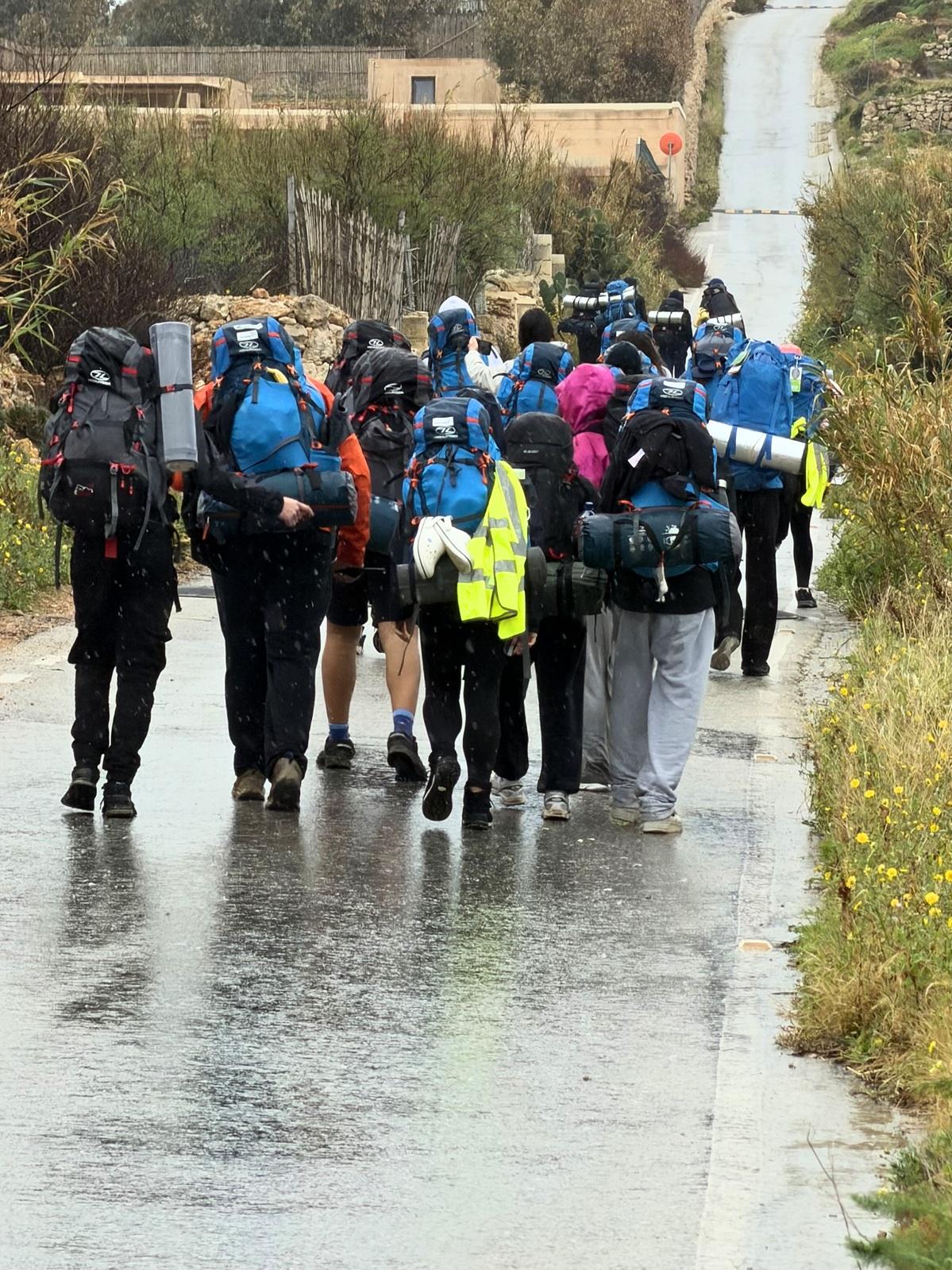 Expeditions and volunteering in the community require students to practise and show resilience, independence and teamwork.