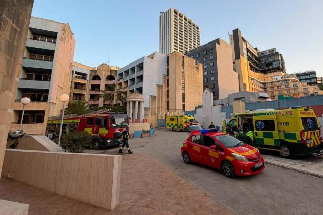 Two treated for smoke inhalation following St Julian's apartment fire