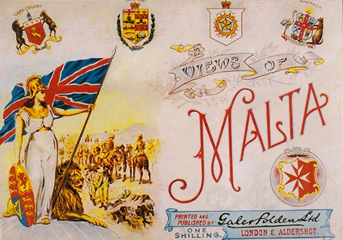 Cover of Malta publication by Gale and Polden