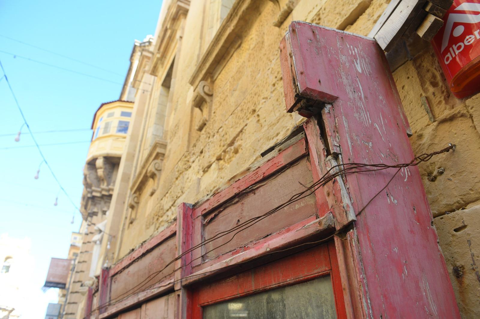 The timber front was barely bound together by a piece of wire by 2025.