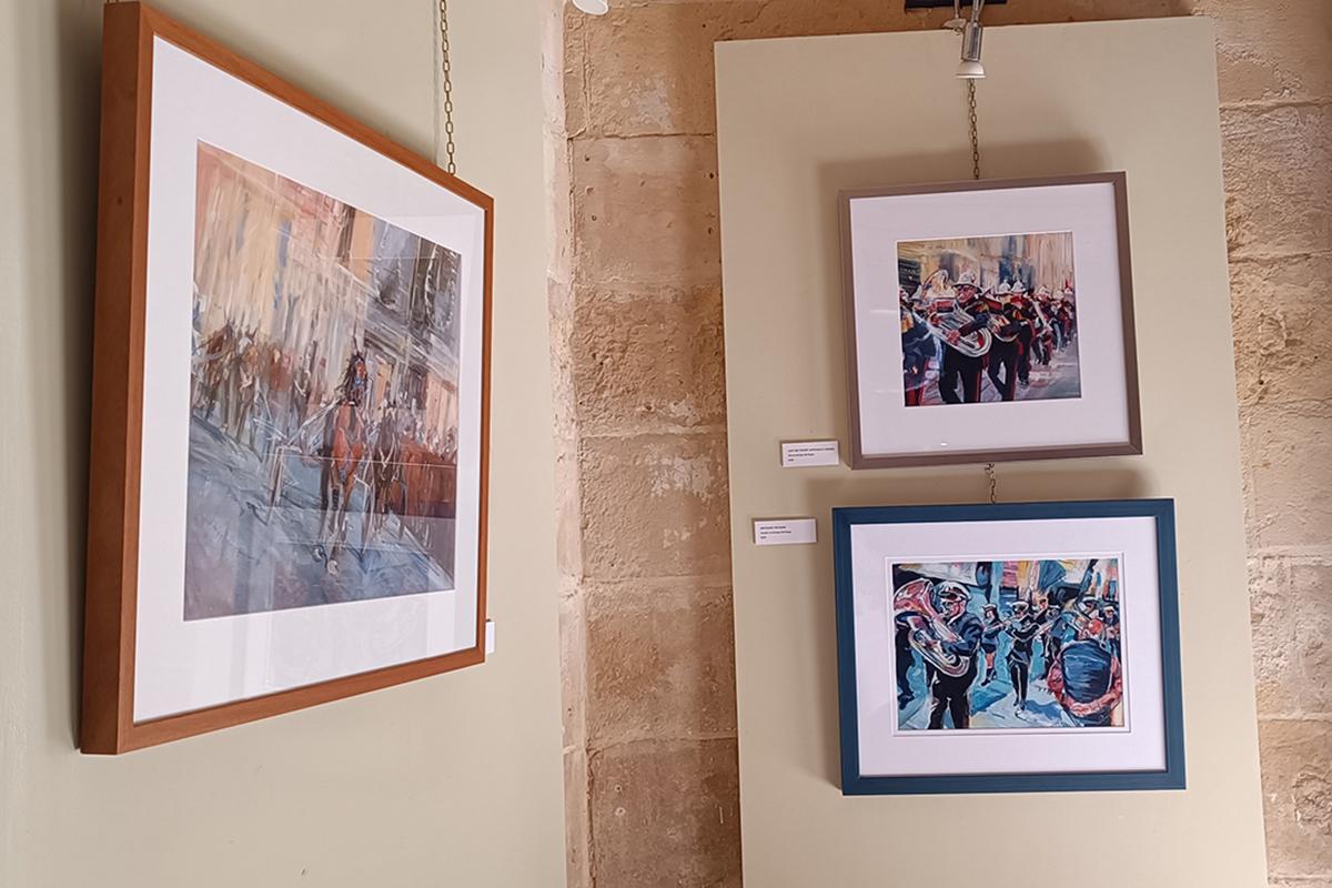 Narratives woven throughout Penny Foster's art collection.