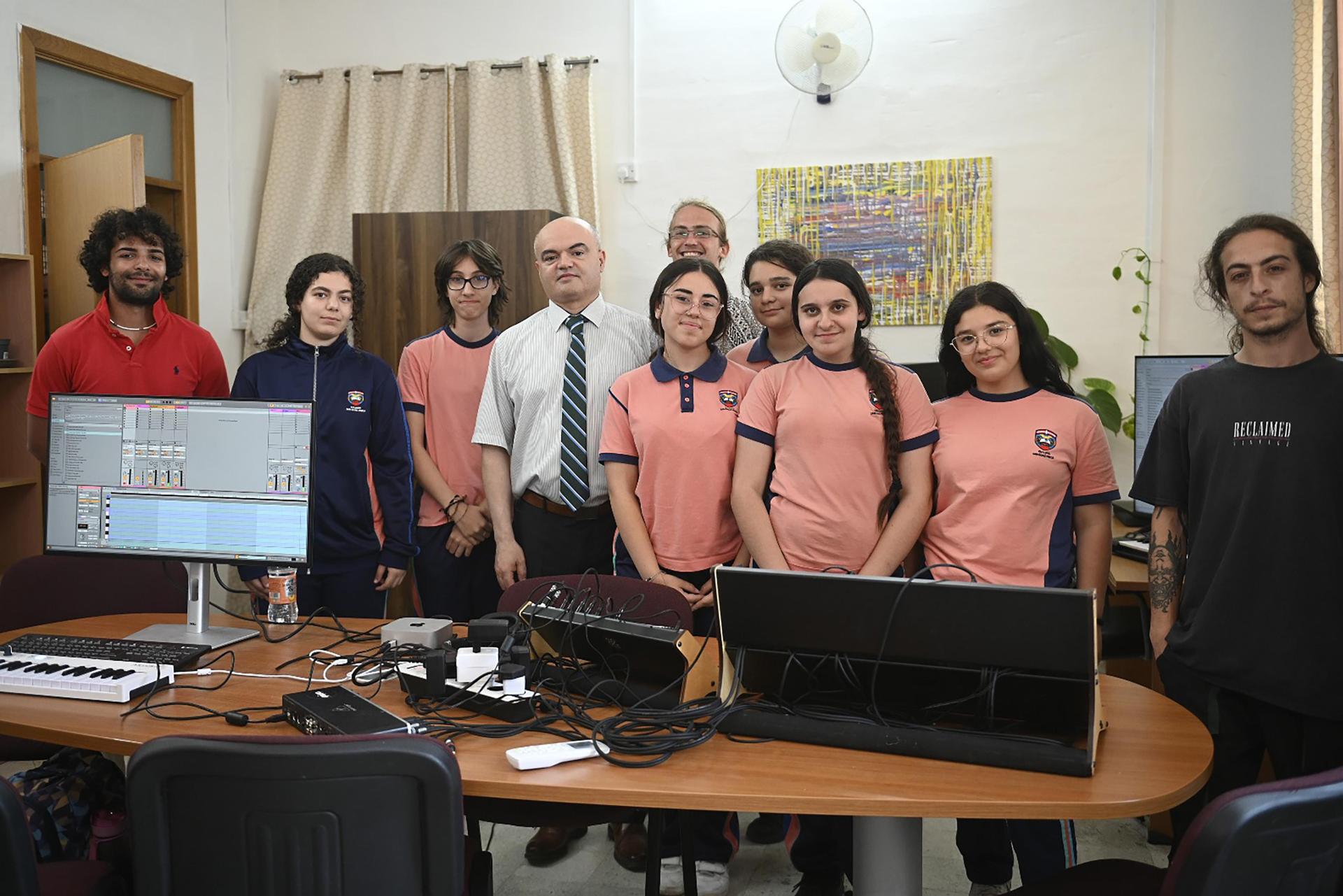 Students will be taught a range of electronic music and DJing skills. Photo: Matthew Mirabelli.