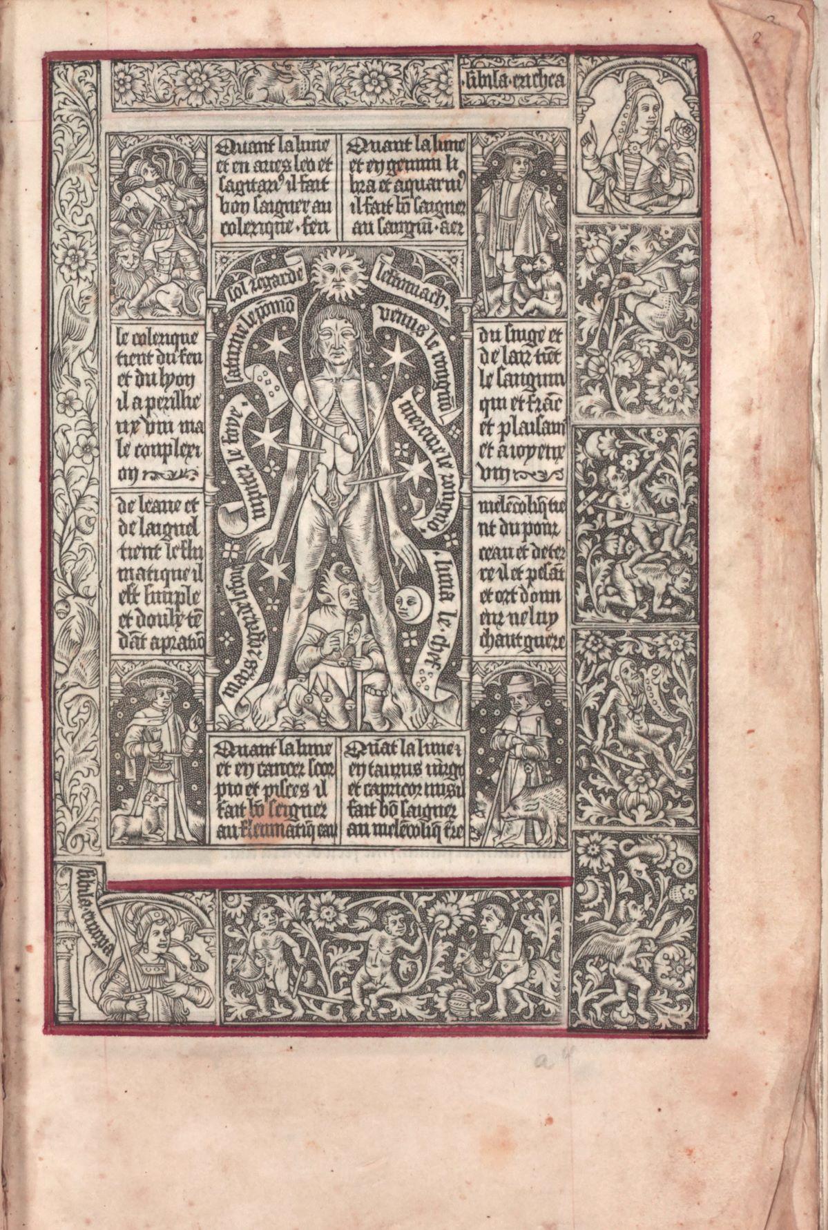 A page from <em>Incunabula 24</em>, a <em>Book of Hours</em> printed in 1497. Image courtesy of the National Library of Malta