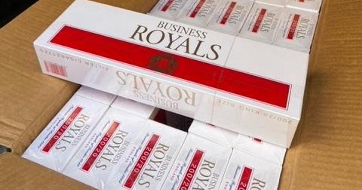 are business royal cigarettes fake More than 200,000 contraband cigarettes seized by Customs