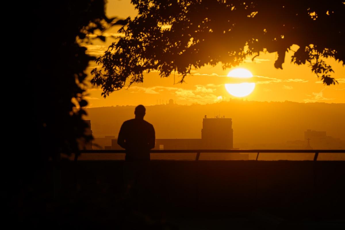 The sweltering temperatures in July prompted a new SMS alert system to warn the public of heatwaves and safety precautions. Photo: Malta Airport