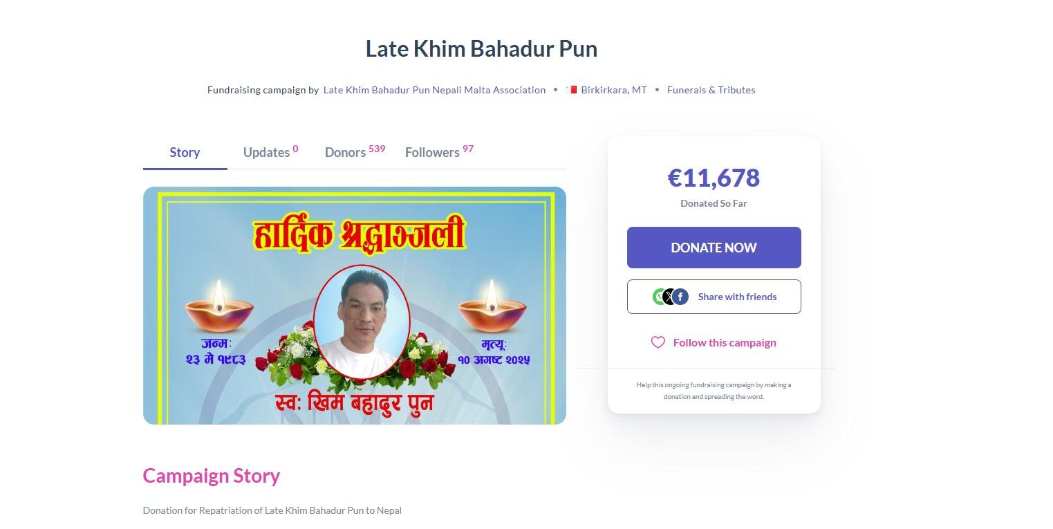 The Nepalese community said there has been a "huge" response to a fundraiser. Photo: Go Fund Me