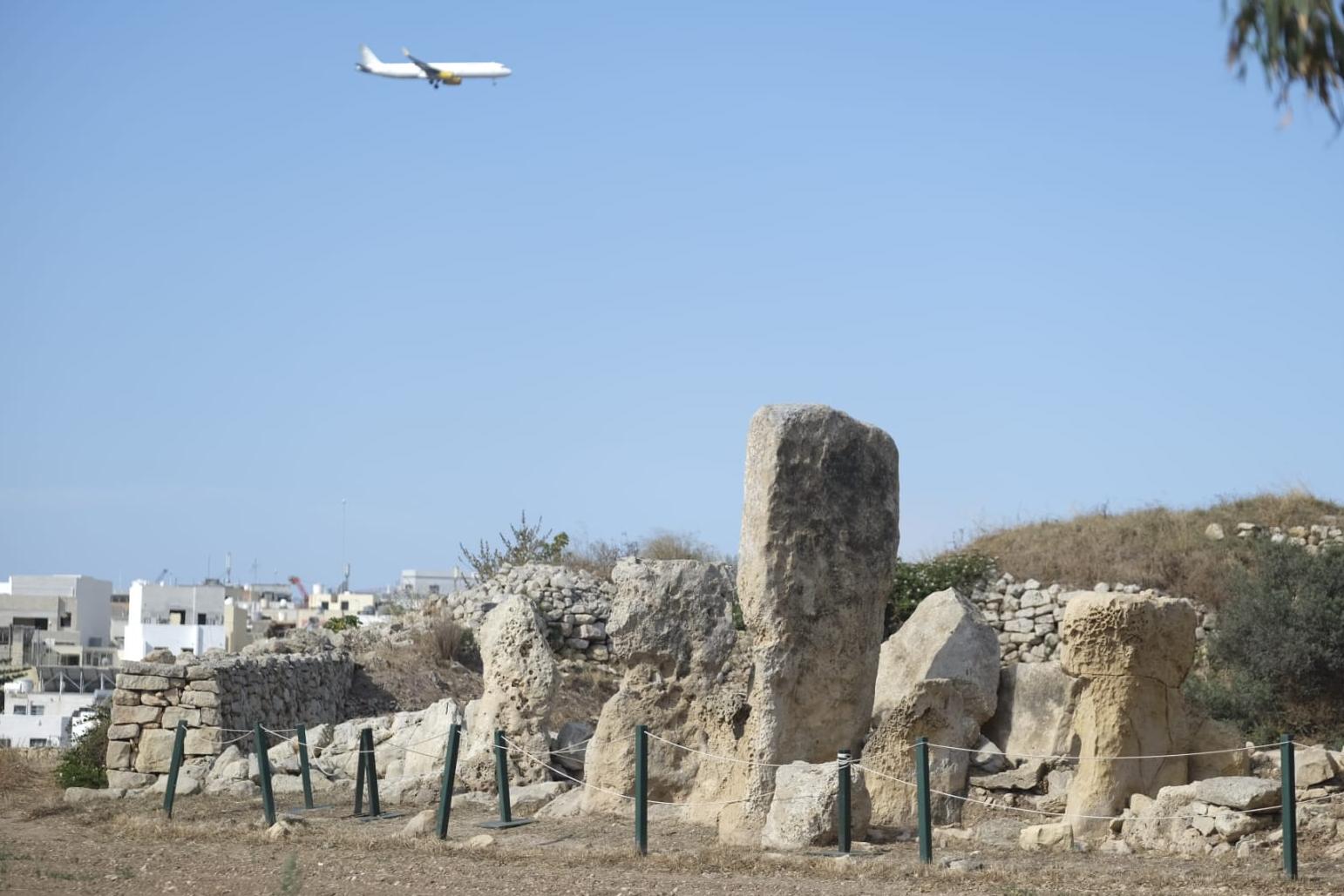 The Bronze Age site is next to the Borġ in-Nadur temple. Photo: Jonathan Borg