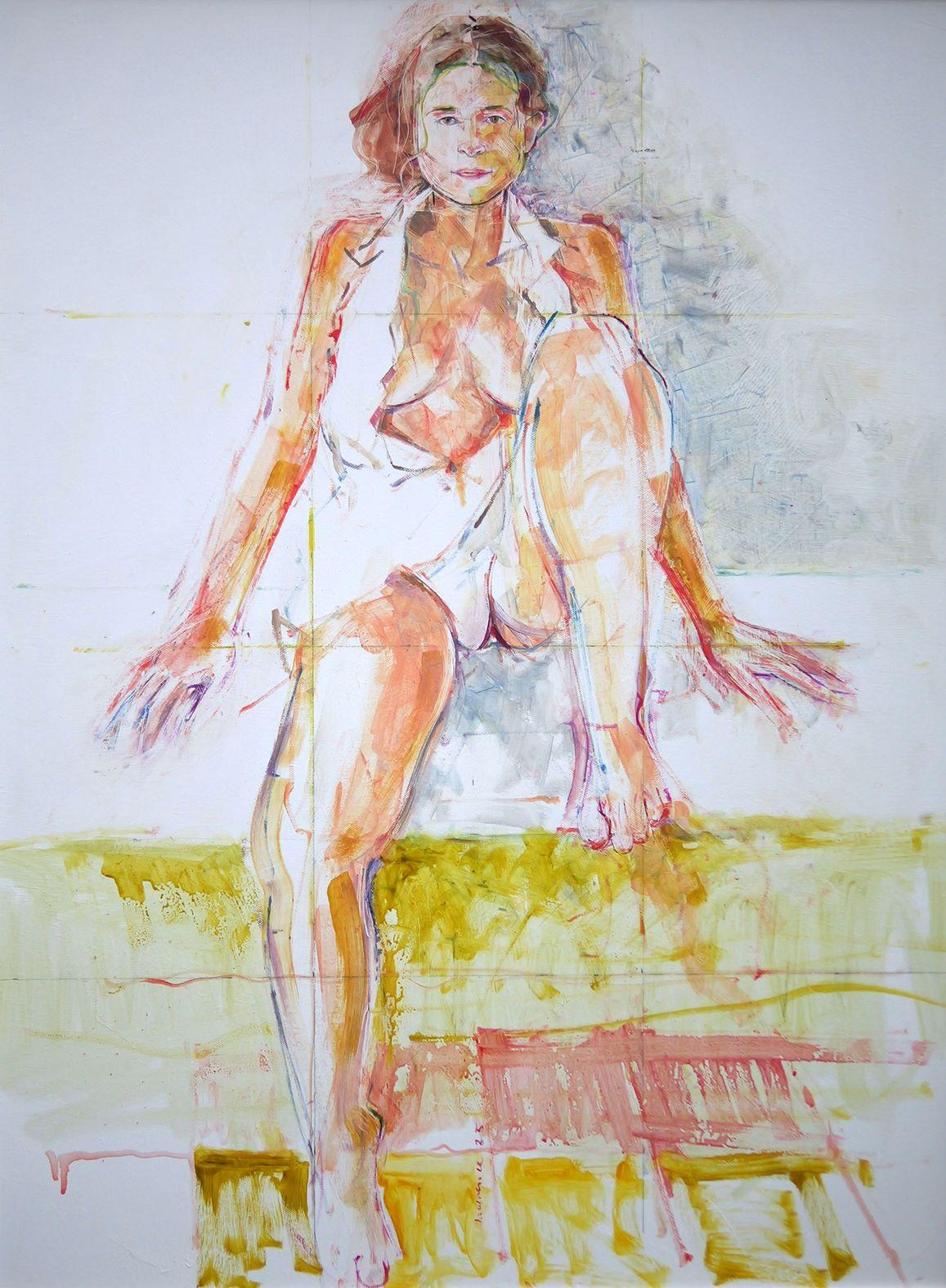 <em>White dress and slip</em>, 2025