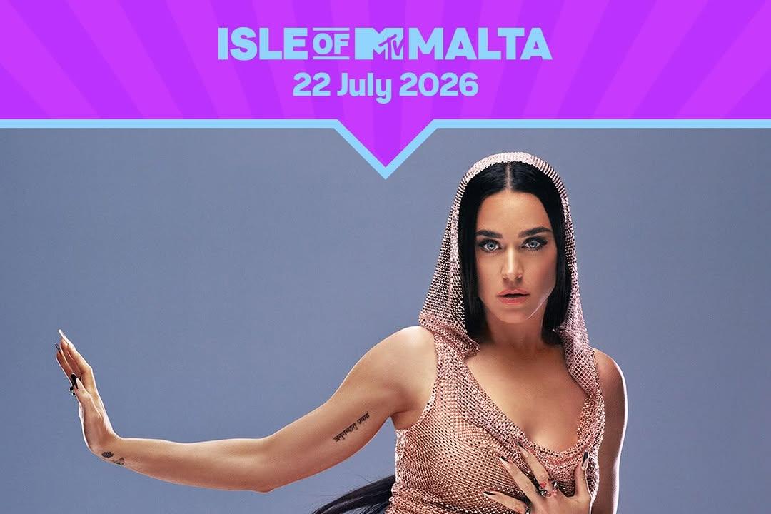 Katy Perry will headline the Isle of MTV concert. Photo: Isle of MTV/Instagram