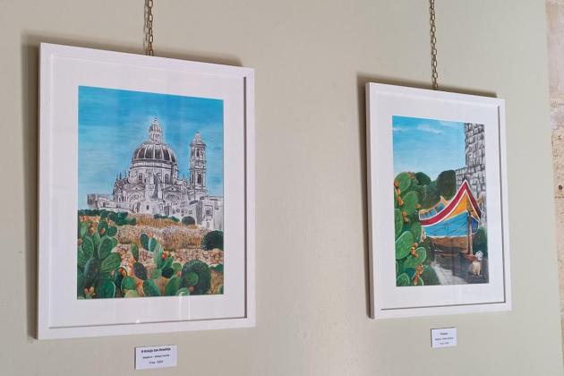 Exhibition of original artworks inspired by Malta and Gozo