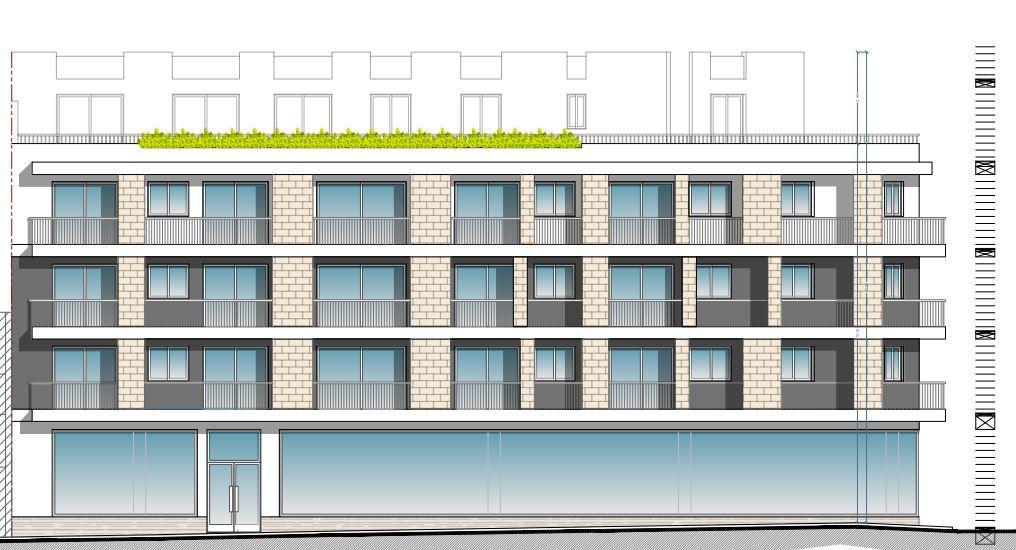 What the proposed building would look like when viewed from Naxxar Road. Photo: Planning Authority