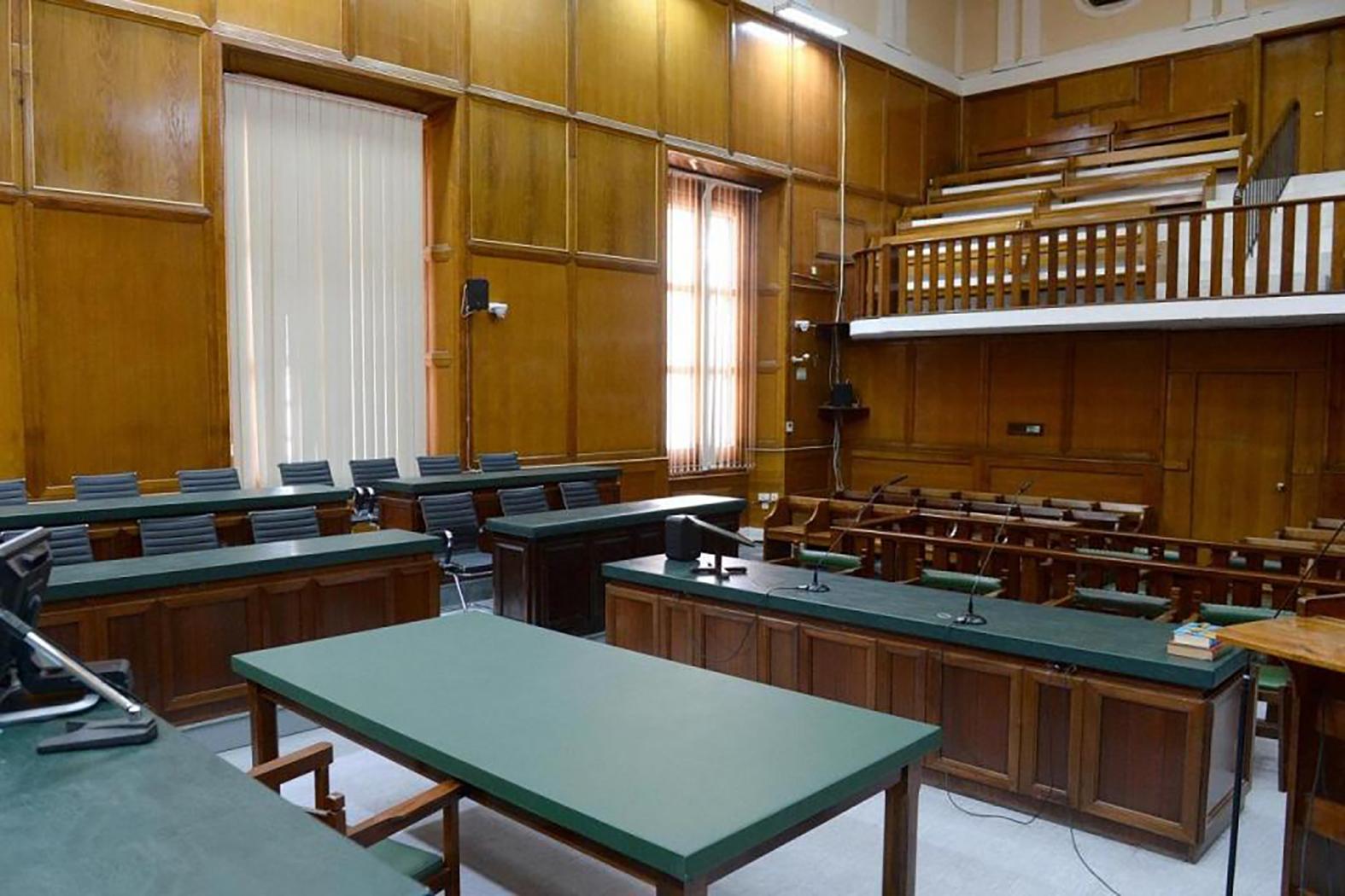 Members of the jury sit on the seats on the left. File photo: Times of Malta