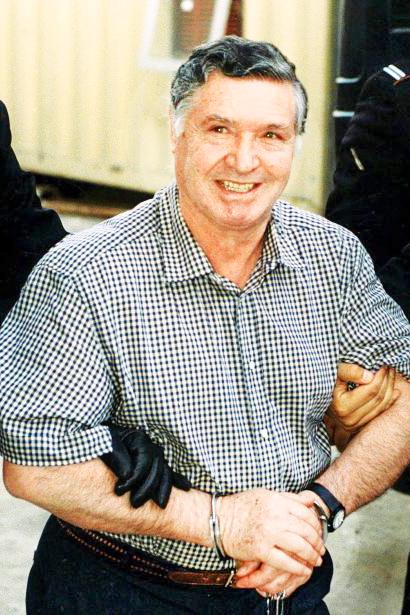Salvatore (Toto) Riina after his arrest on January 15, 1993. Photo: Shirto, via Wikimedia Commons