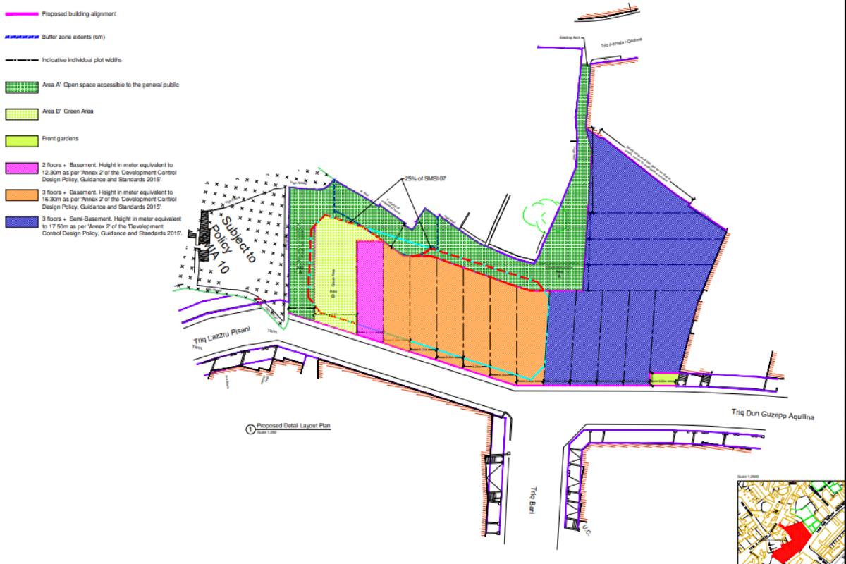 The proposed scheme which was approved in May 2026.
