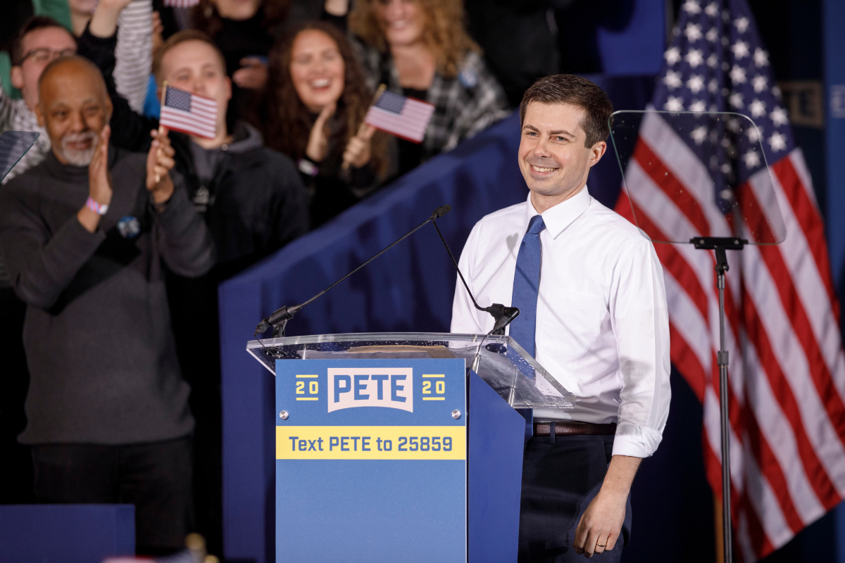 Buttigieg is a former US presidential candidate. Photo: Shutterstock