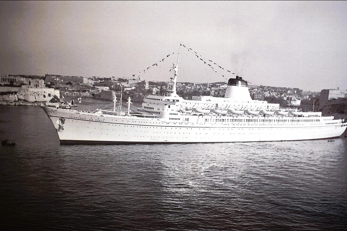 The Leonardo da Vinci in Malta after the Independence tourist boom.