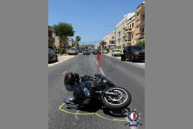 Woman, 65, grievously injured after being hit by motorcycle