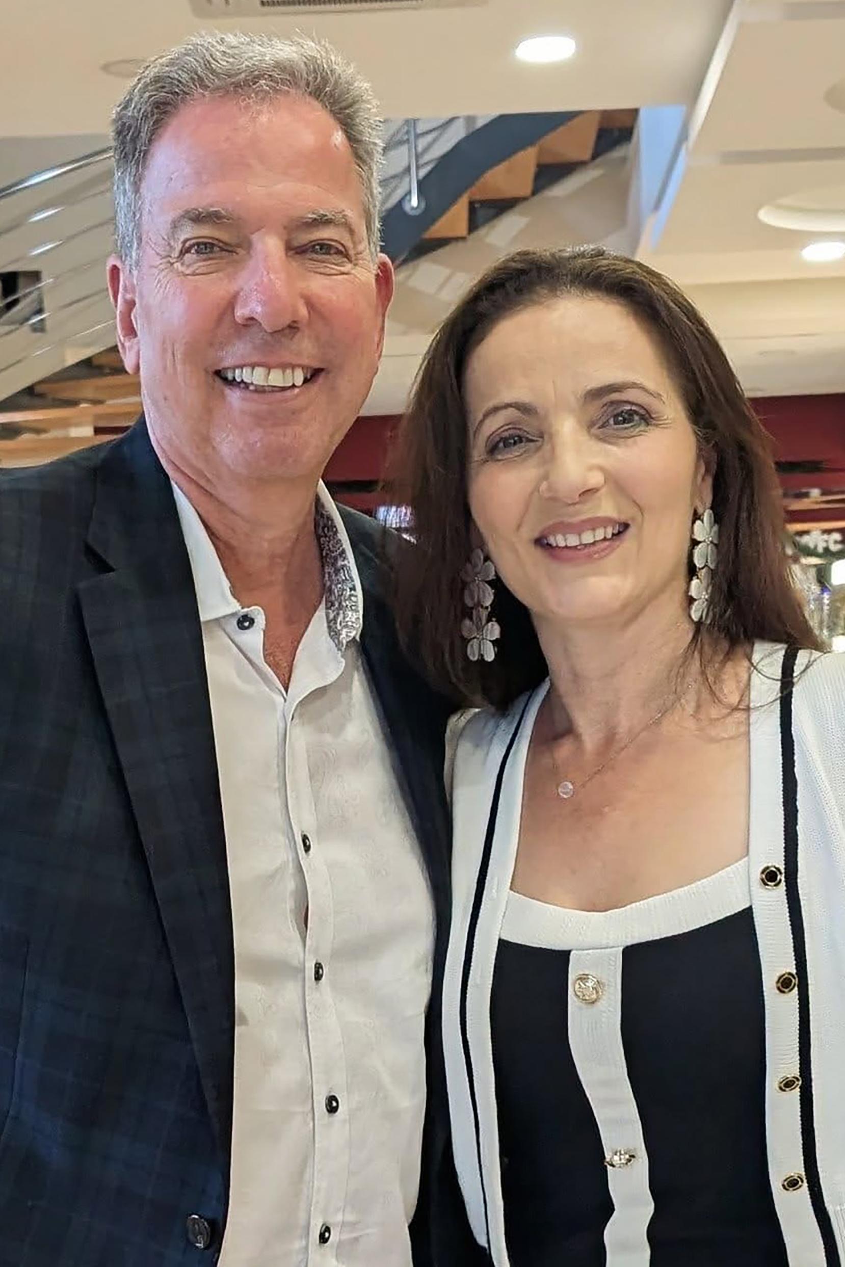 Furshpan with his wife Joanne